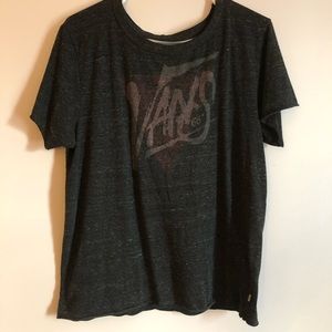Vans open back oversized t shirt